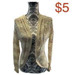$5 add in item,back lace cardigan sz xs NWT